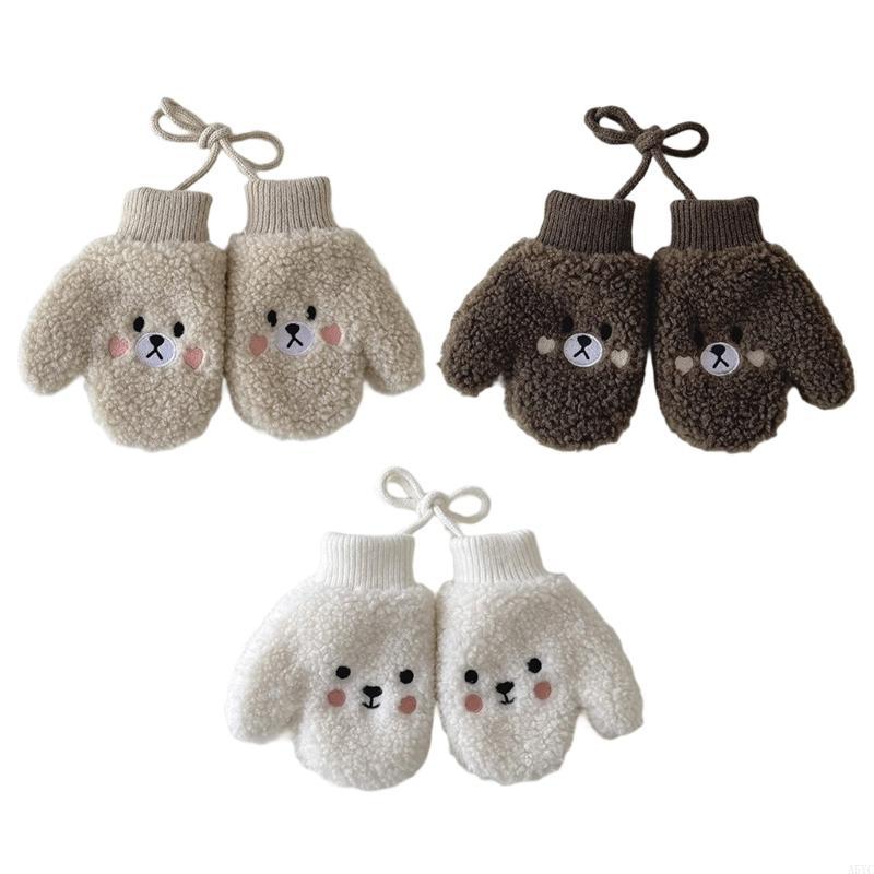 Wool Glove Lined - A5YC Fleece Lined Infant Gloves Feature