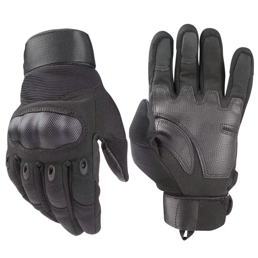 Motorcycle Glove Knuckle - MGFLASHFORCE Mens Tactical Gloves Hard Knuckle