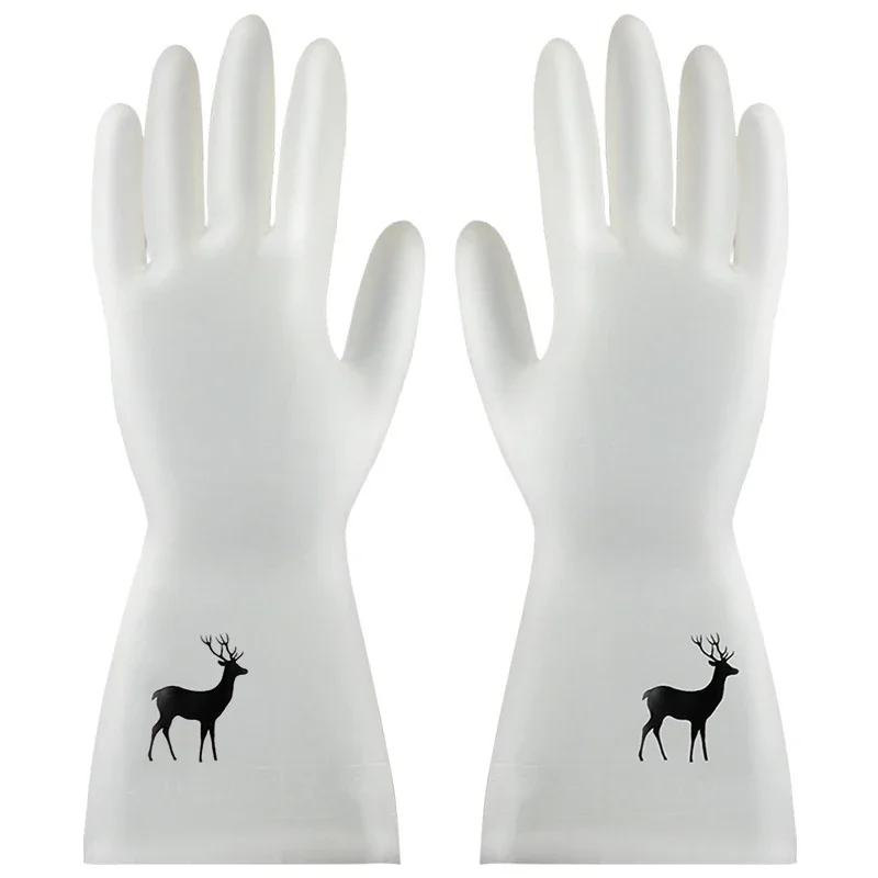 Dish Glove Rubber - Waterproof Rubber Latex Dish Washing Gloves