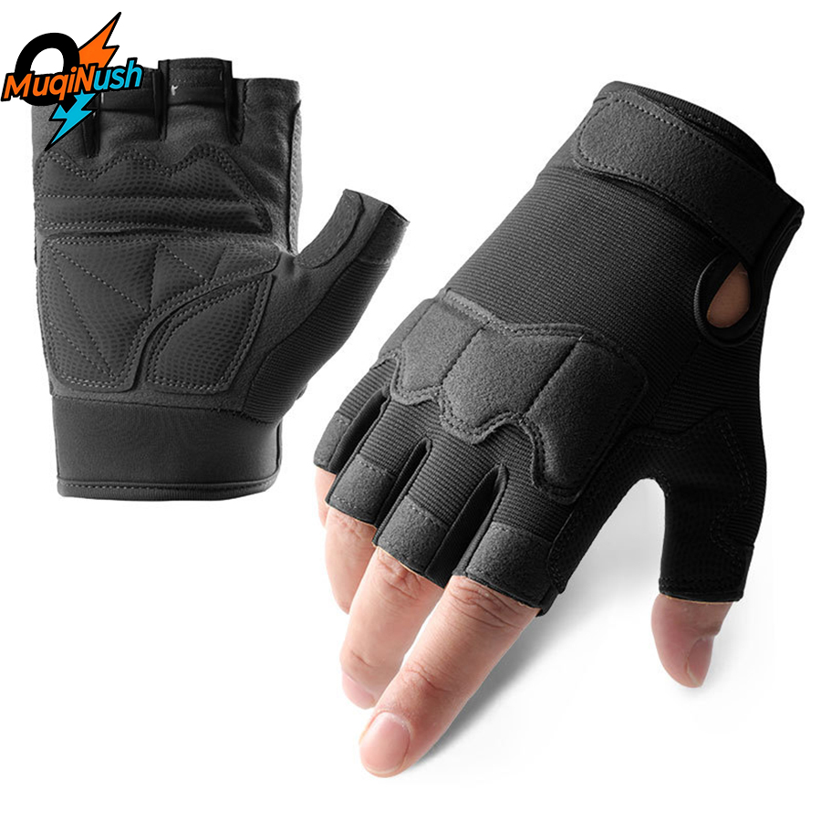 Motorcycle Glove Knuckle - MuqiNush Tactical Hard Knuckle Gloves Men