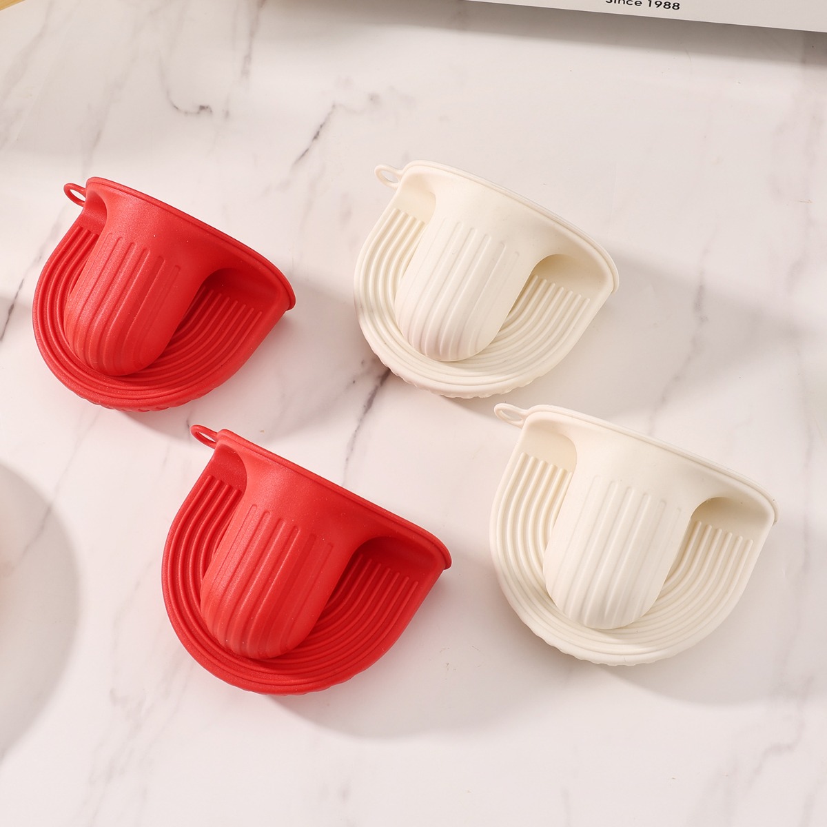 Oven Mitt Silicone - 2PCS Mini Oven Gloves Silicone Heat