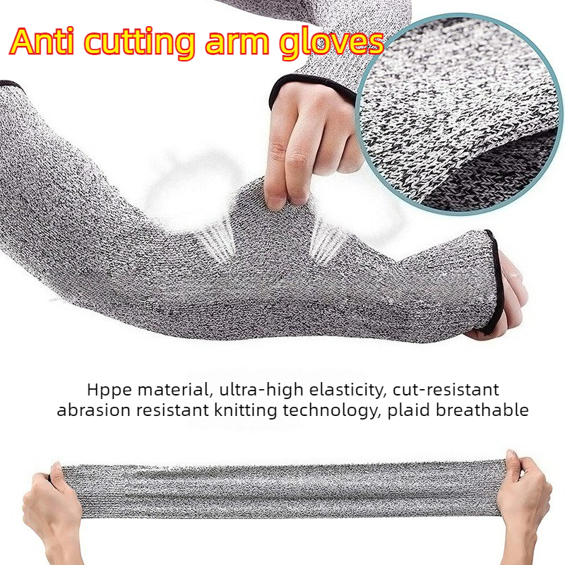 Cut Resistant Glove - 1Pc Level 5 Safety Sleeves Anti