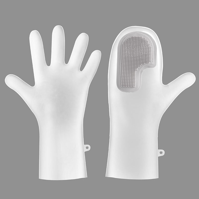 Dish Glove Rubber - 1Pc Waterproof Rubber Magic Dishwashing Gloves