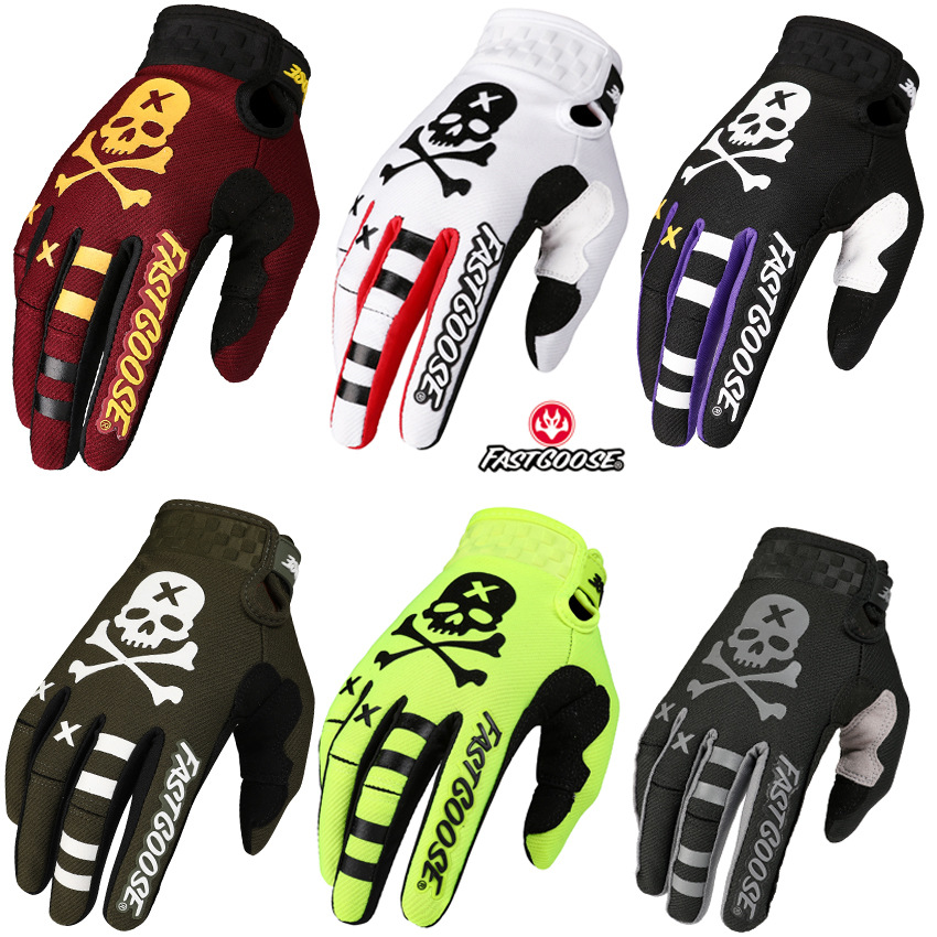 Cycling Glove Padded - FASTGOOSE Motocross MX Gloves Motorcycle Full