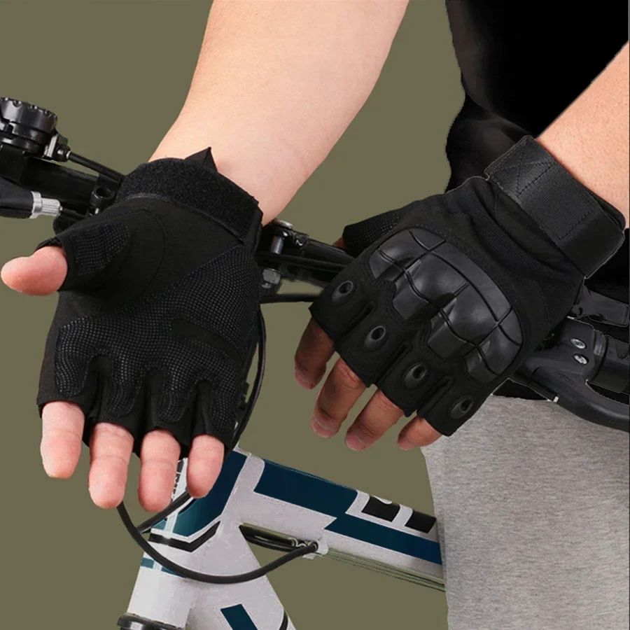 MuqiNush Tactical Half Finger  - Motorcycle Glove Knuckle review and price