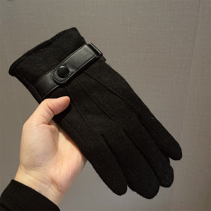 Gloves Men Wool Fleece Lined T - Wool Glove Lined review and price