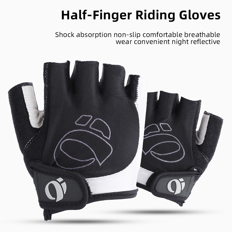Breathable Half Finger Bicycle - Cycling Glove Padded review and price