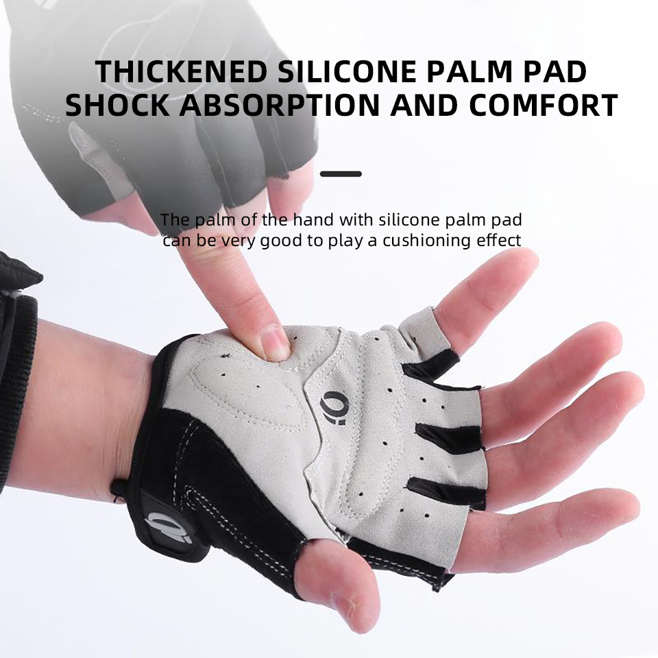 Breathable Half Finger Bicycle - Cycling Glove Padded review and price