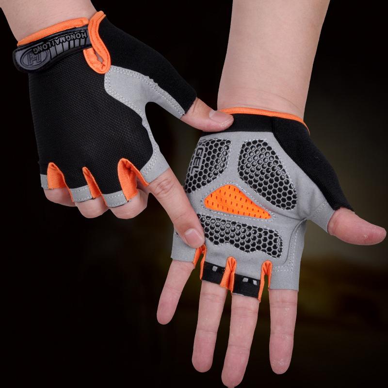 Wholesale Half Finger Cycling  - Fingerless Glove Knit review and price