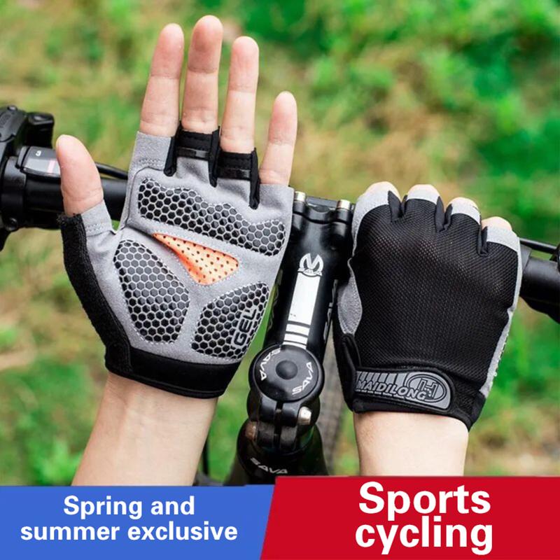 Wholesale Half Finger Cycling  - Fingerless Glove Knit review and price