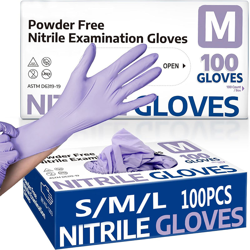 10/20/50/100PCS Purple Disposa - Nitrile Mechanic Glove review and price