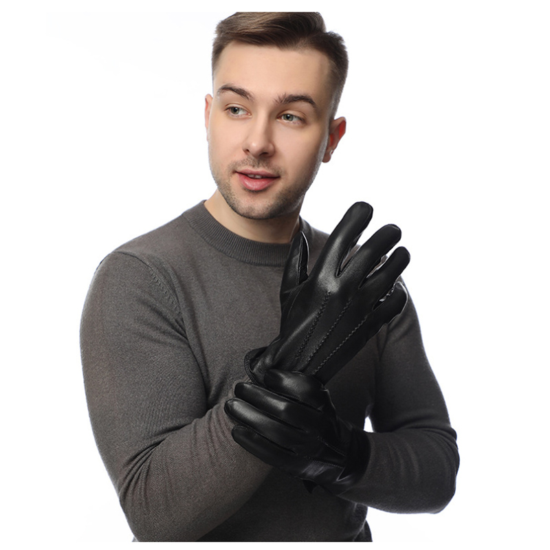 Winter Genuine Sheepskin Leath - Wool Glove Lined review and price