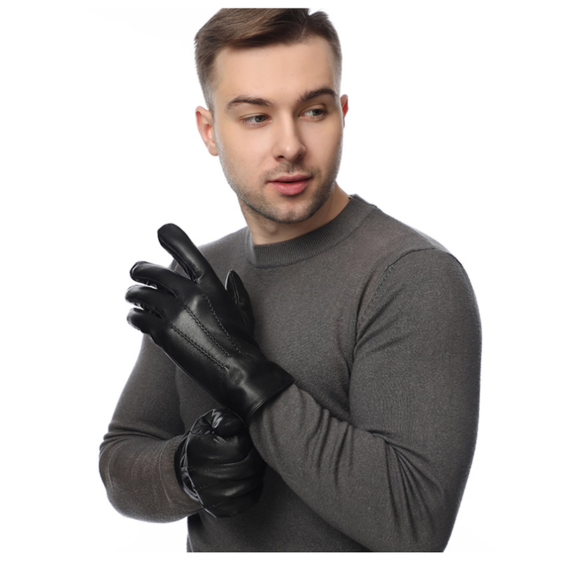 Winter Genuine Sheepskin Leath - Wool Glove Lined review and price