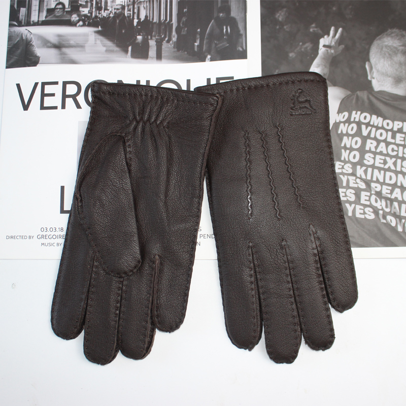 High Quality Men's Deerskin Gl - Leather Driving Glove review and price