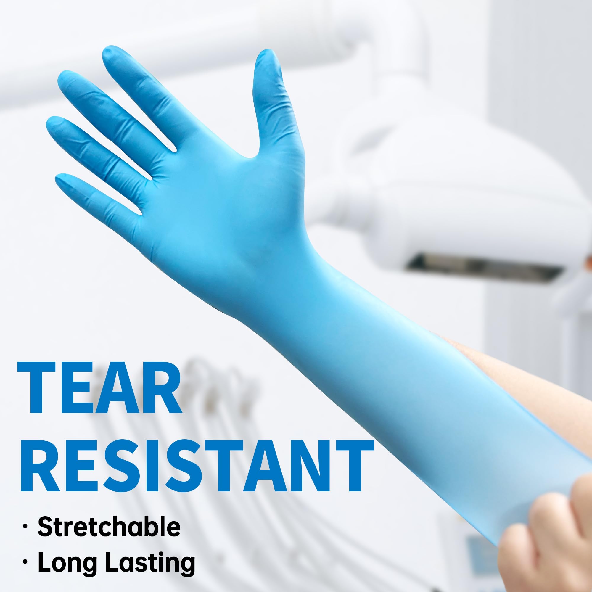Blue Nitrile Disposable Exam G - Exam Glove Nitrile review and price