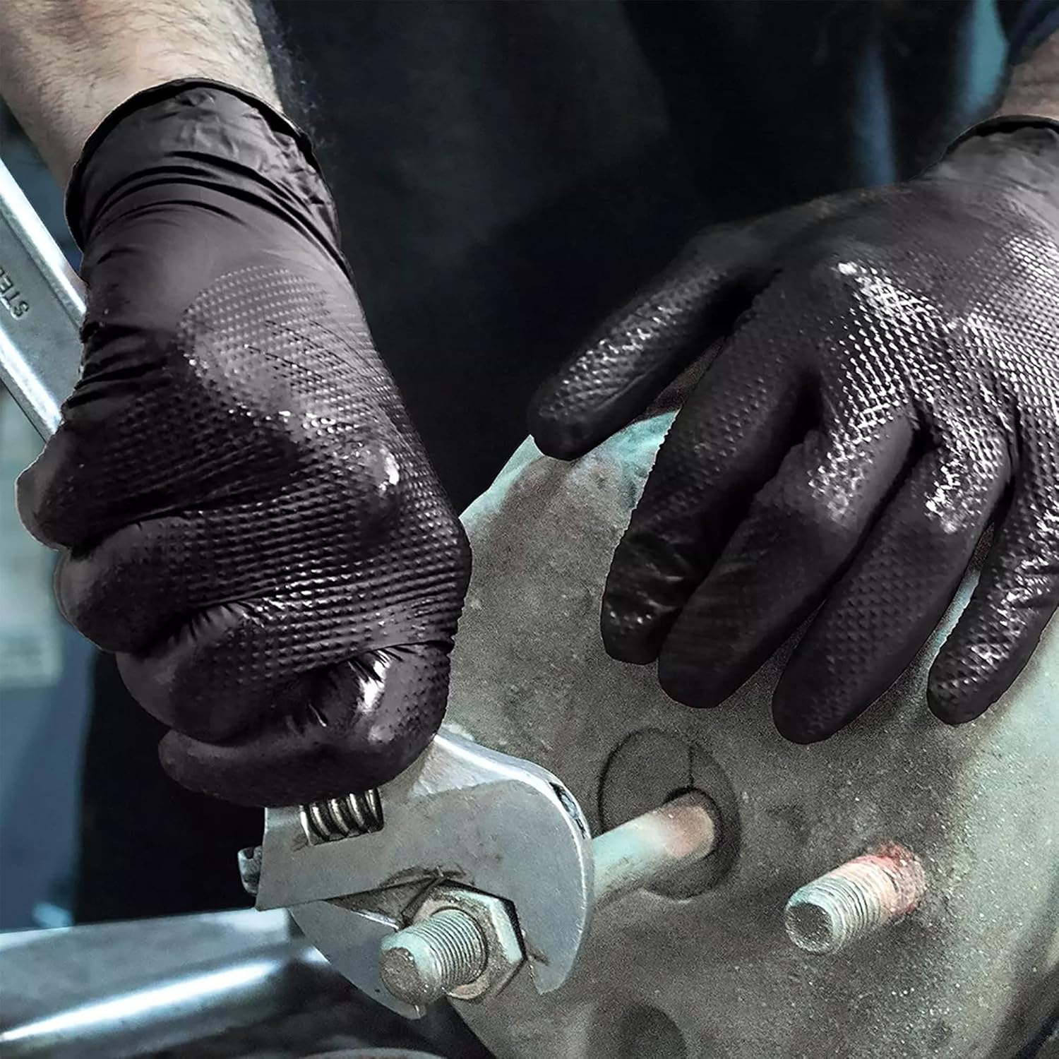 Black Nitrile Gloves Disposabl - Nitrile Mechanic Glove review and price