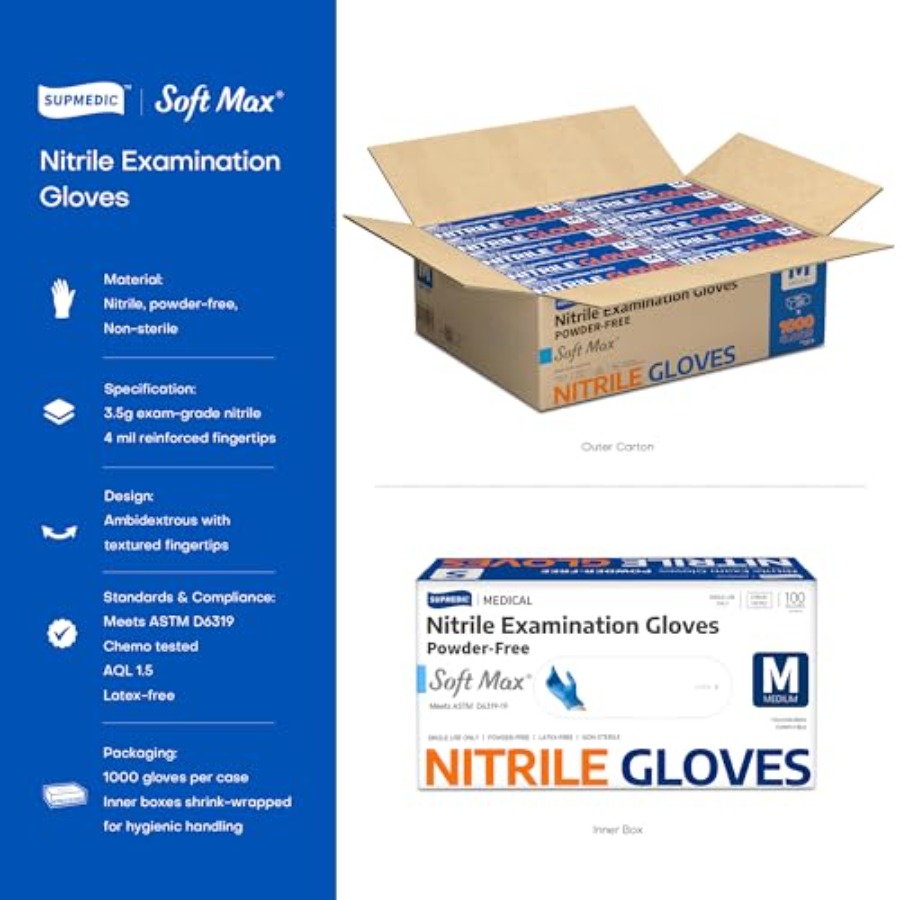 Medical Soft Max™ Nitrile Exam - Exam Glove Nitrile review and price