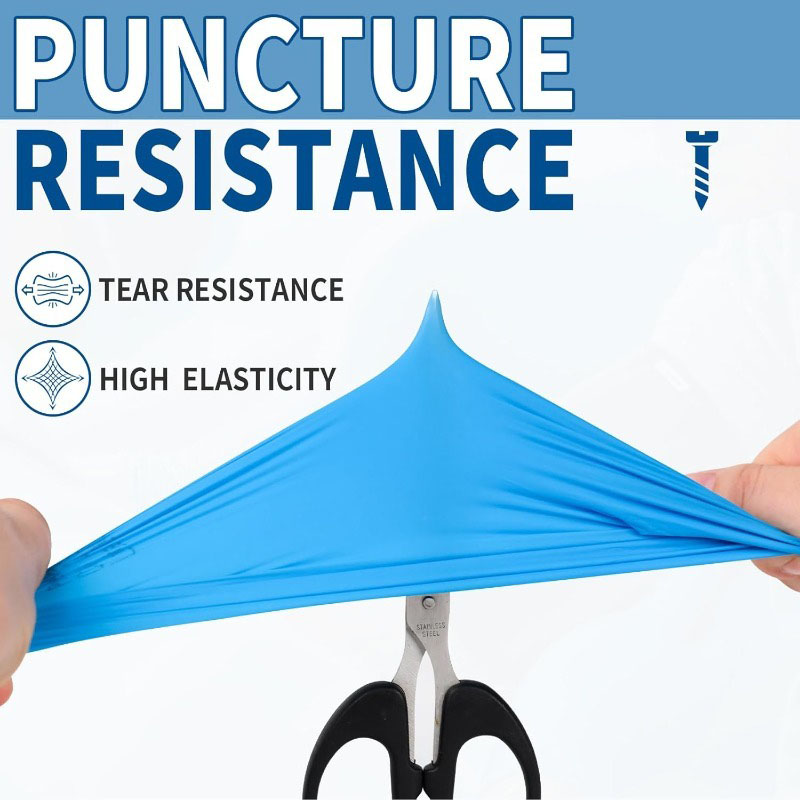 100PCS Blue Nitrile Disposable - Nitrile Mechanic Glove review and price