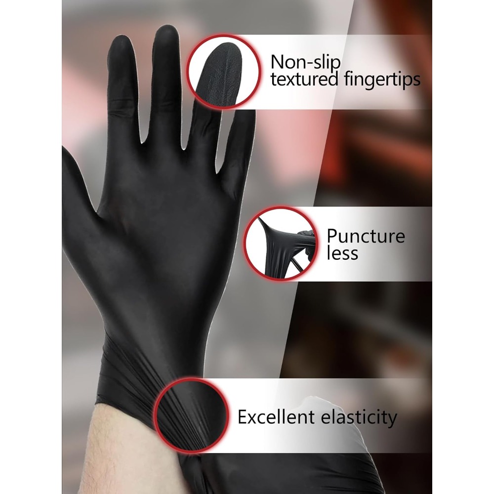 Nitrile Disposable Gloves 4 Mi - Exam Glove Nitrile review and price