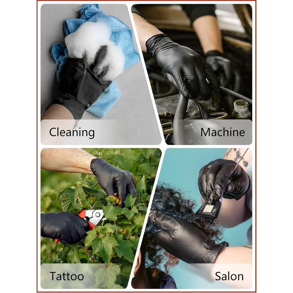 Nitrile Disposable Gloves 4 Mi - Exam Glove Nitrile review and price