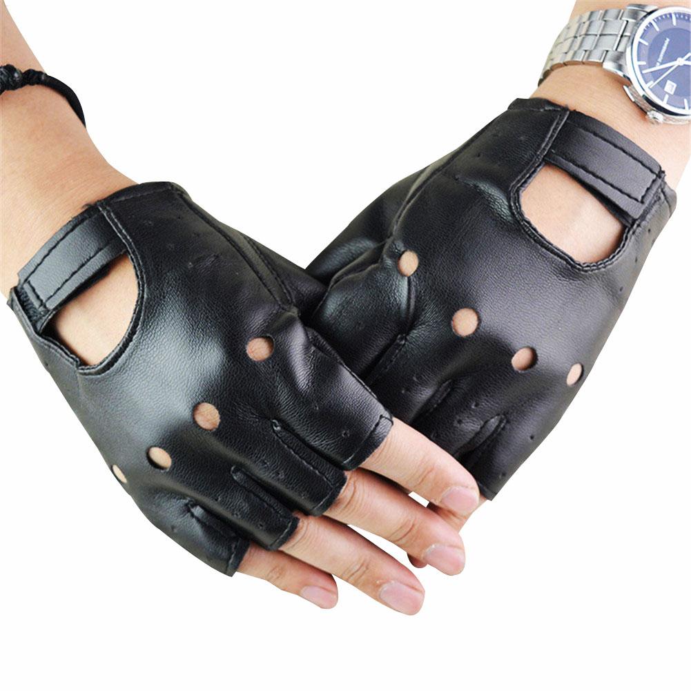 Fingerless Gloves Punk Half Fi - Cycling Glove Padded review and price