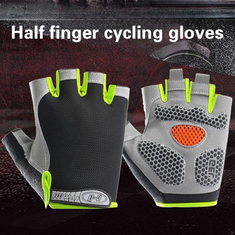 Half Finger Cycling Gloves Men - Fingerless Glove Knit review and price