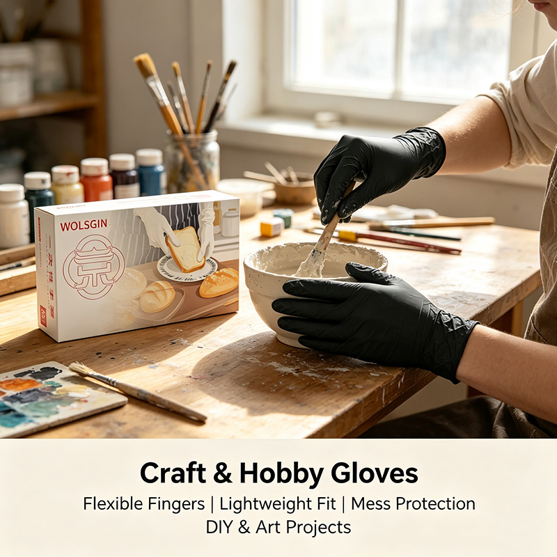 10/50/100/200 black disposable - Rubber Glove Cleaning review and price
