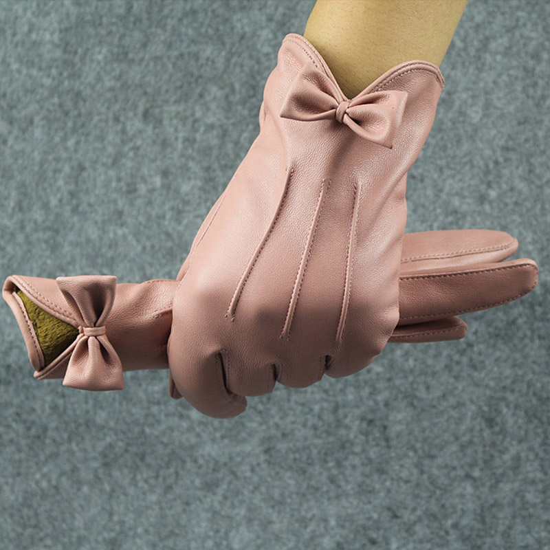 High Quality Leather Female Fa - Leather Driving Glove review and price
