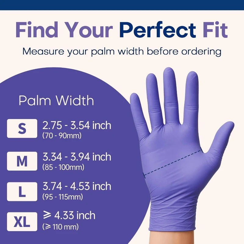 Soft Max Purple Nitrile Gloves - Exam Glove Nitrile review and price
