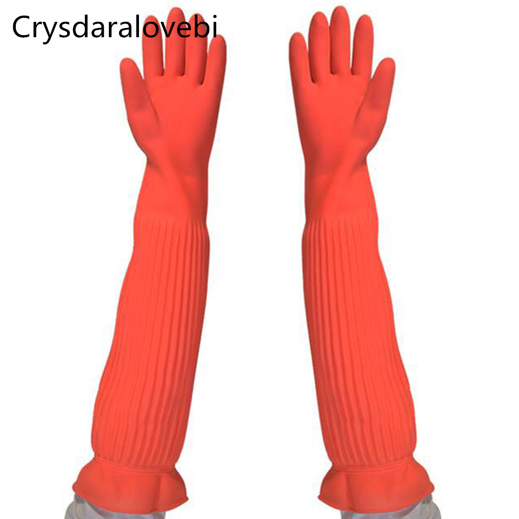 45/55cm Waterproof Household G - Rubber Glove Cleaning review and price