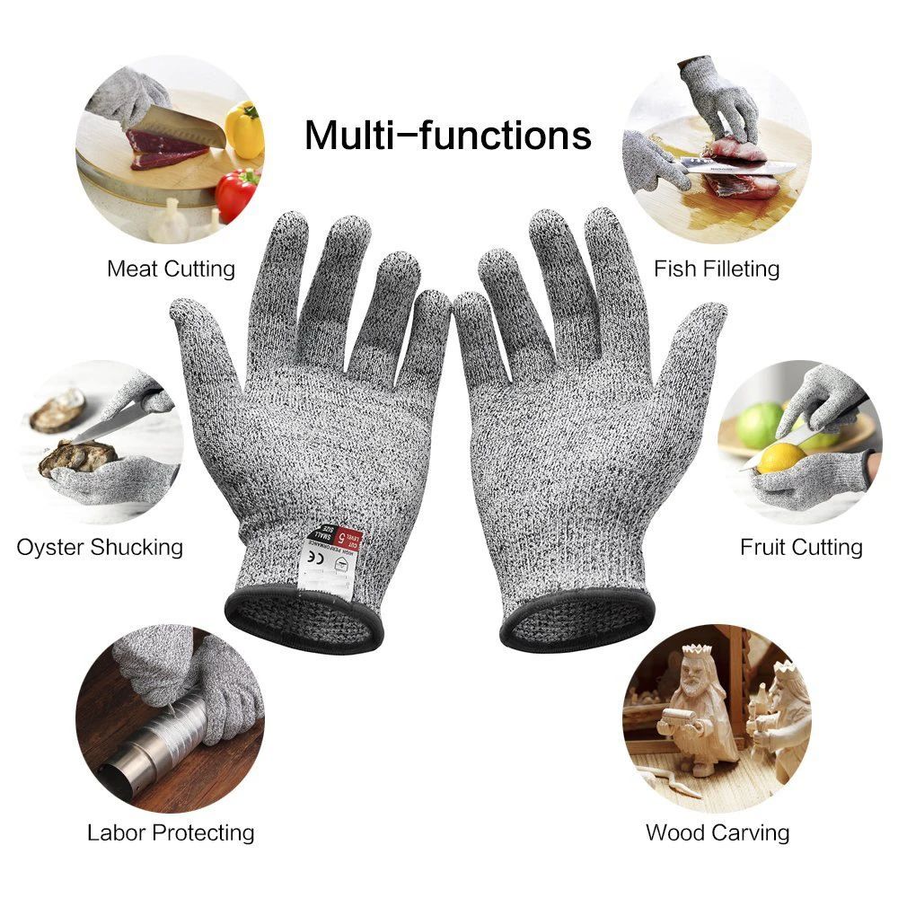 HPPE Level 5 Anti-Cut Gloves K - Cut Resistant Glove review and price