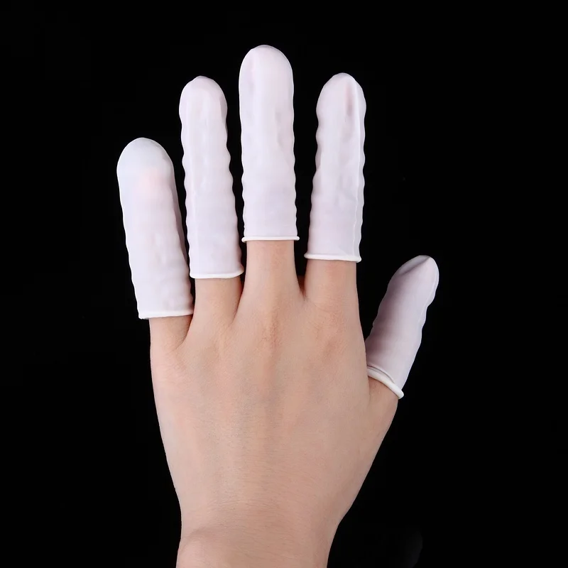 100Pcs Disposable Latex Finger - Latex Disposable Glove review and price