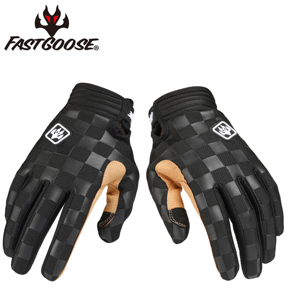 FASTGOOSE Retro Rider Motocros - Cycling Glove Padded review and price