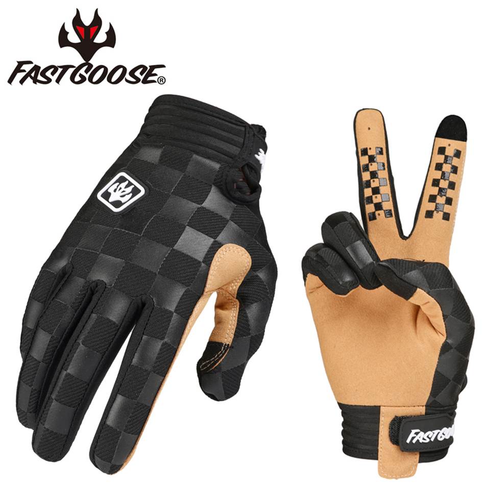 FASTGOOSE Retro Rider Motocros - Cycling Glove Padded review and price