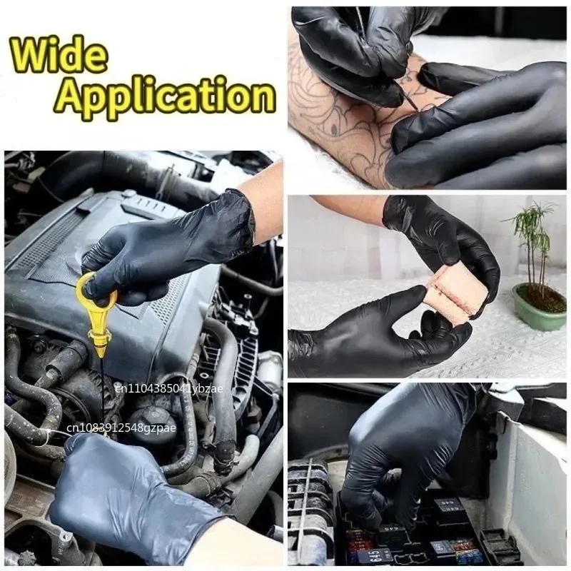 10-400pcs Black Nitrile Dispos - Nitrile Mechanic Glove review and price