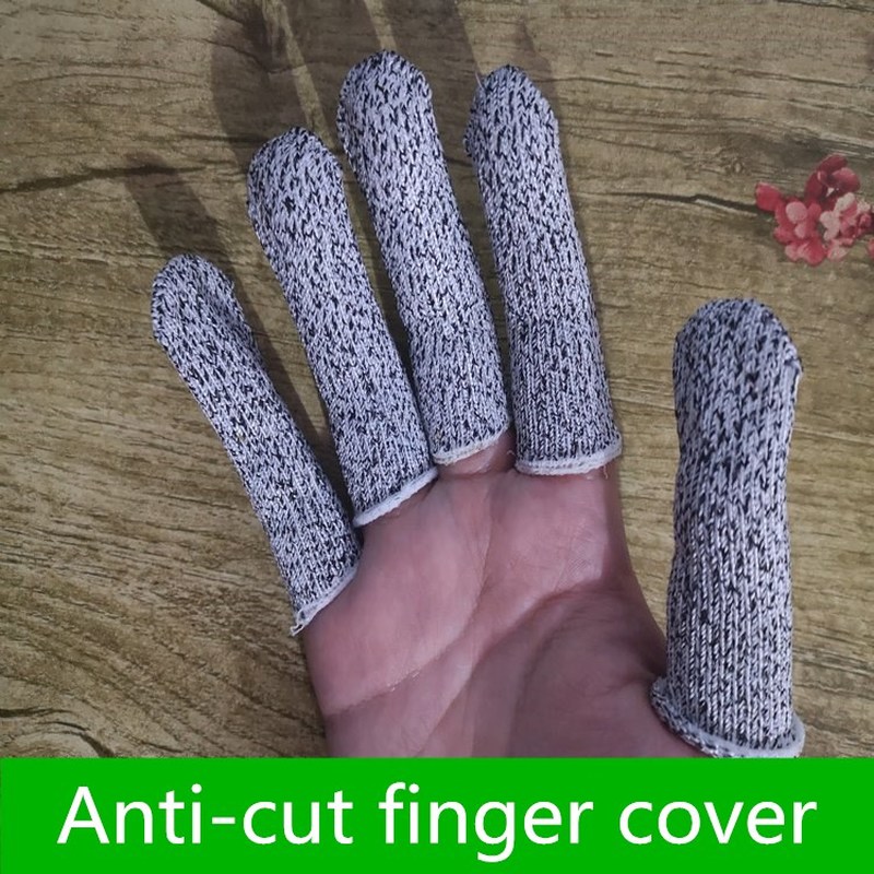 5pcs!  Anti-cut Finger Cots Le - Cut Resistant Glove review and price