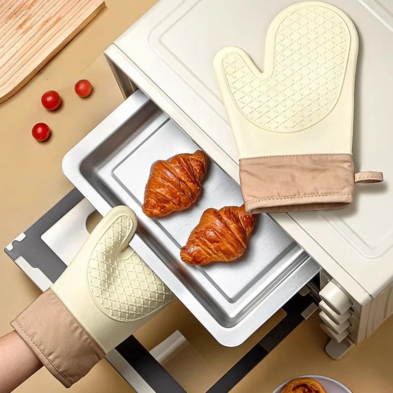 1PC Heat-Resistant Silicone Ov - Oven Mitt Silicone review and price