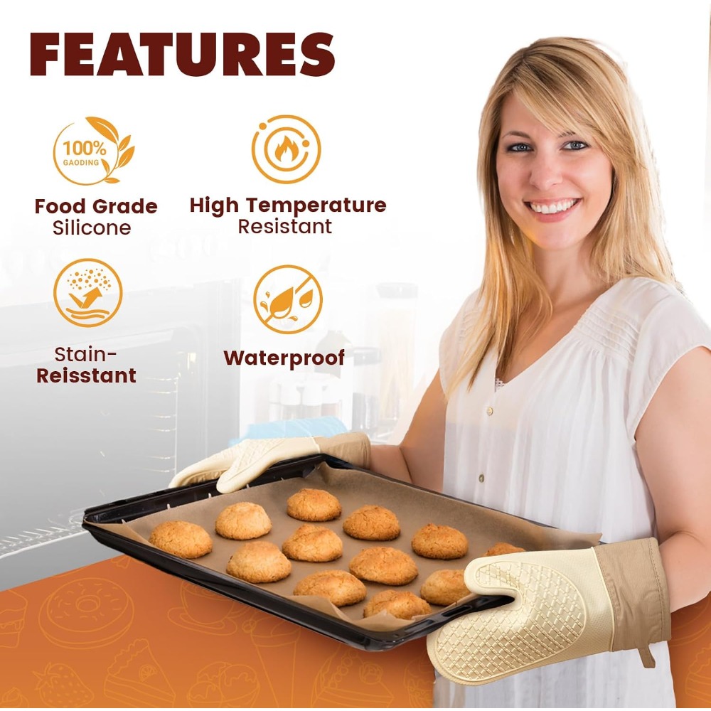Silicone Heat Resistant Oven M - Oven Mitt Silicone review and price