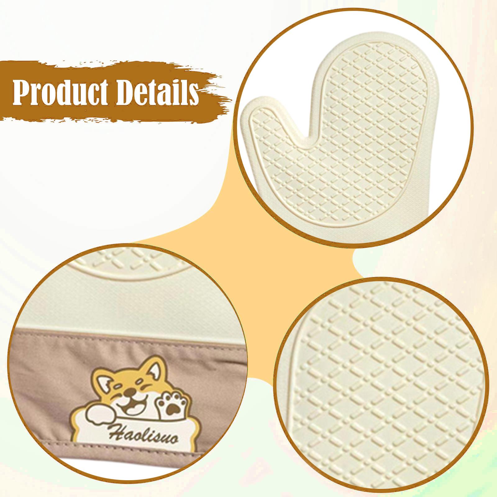 1Pcs Silicone Heat Insulation  - Oven Mitt Silicone review and price