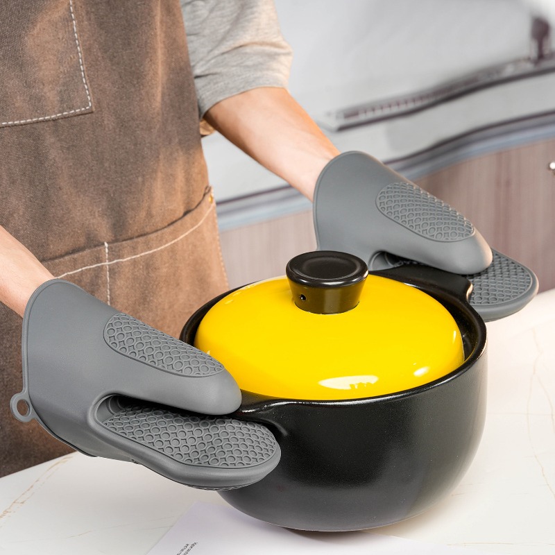 Thickened silicone hand clip,  - Oven Mitt Silicone review and price