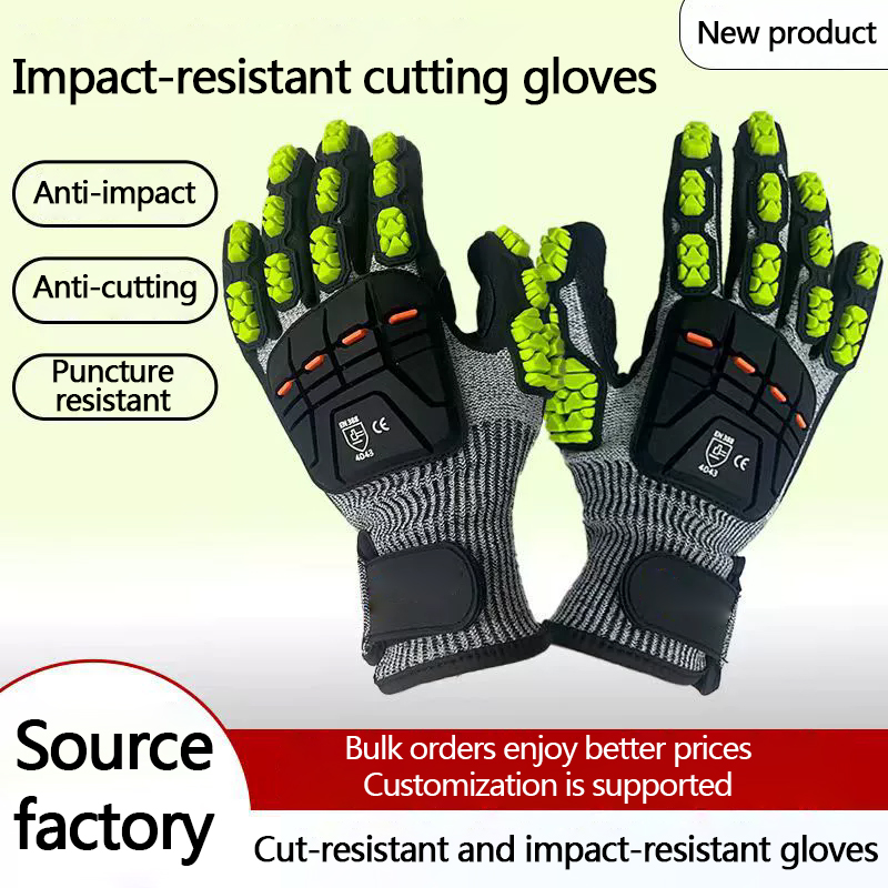 HPPE anti-cutting gloves, TPR  - Cut Resistant Glove review and price