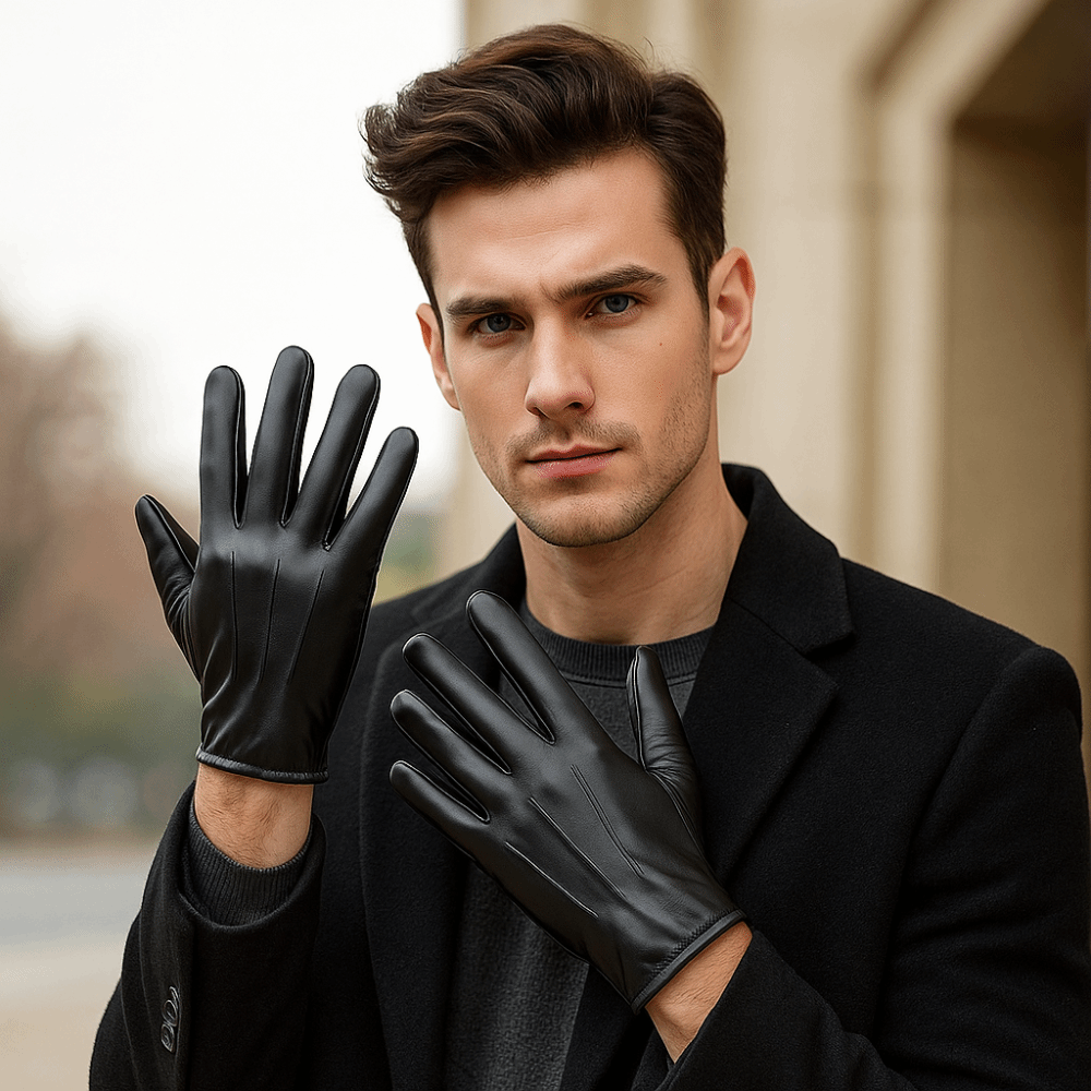 Fashion Black Driving Gloves P - Leather Driving Glove review and price