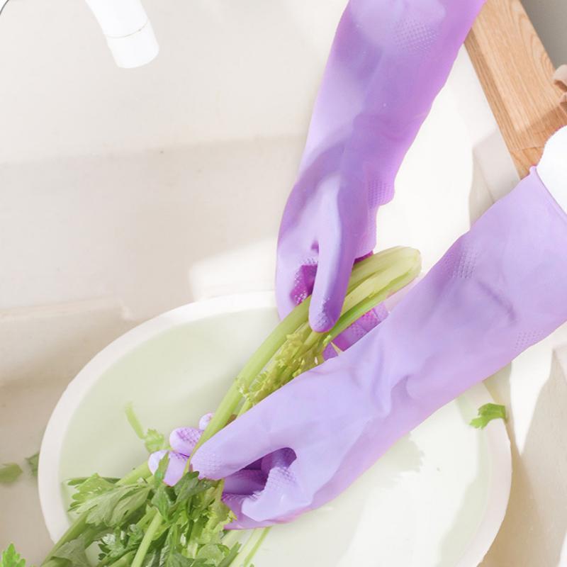 1Pair Latex Household Cleaning - Dish Glove Rubber review and price