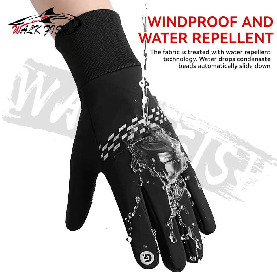 WALK FISH Fishing Gloves Keep  - Fingerless Glove Knit review and price