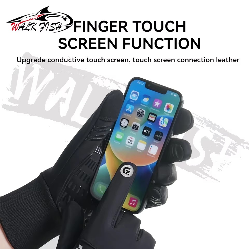 WALK FISH Fishing Gloves Keep  - Fingerless Glove Knit review and price