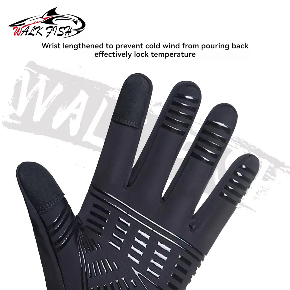 WALK FISH Fishing Gloves Keep  - Fingerless Glove Knit review and price