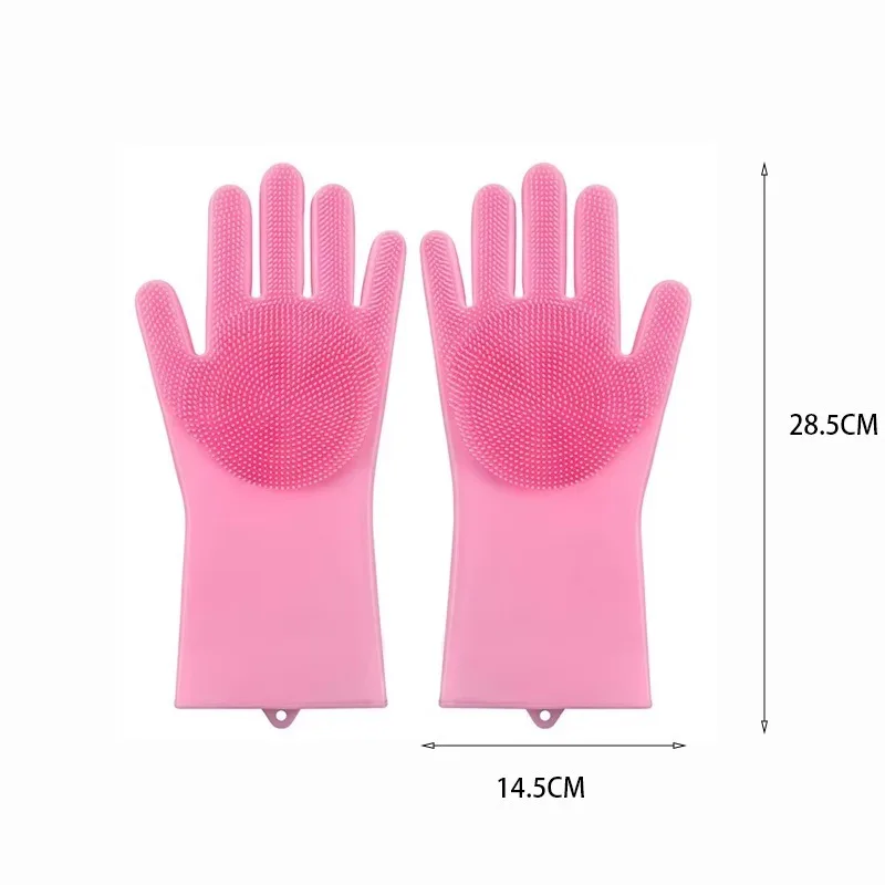 1pc Silicone Dishwashing Glove - Dish Glove Rubber review and price