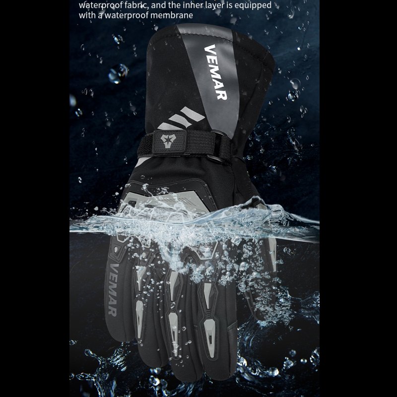 VE-01 Waterproof Winter Motorc - Winter Glove Insulated review and price