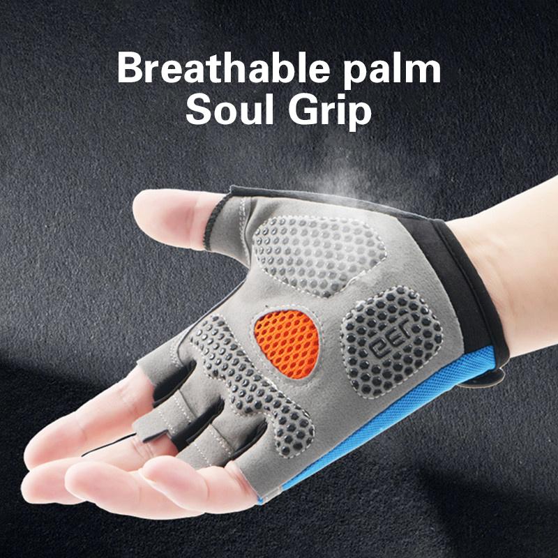 1Pair Half Finger Cycling Glov - Fingerless Glove Knit review and price