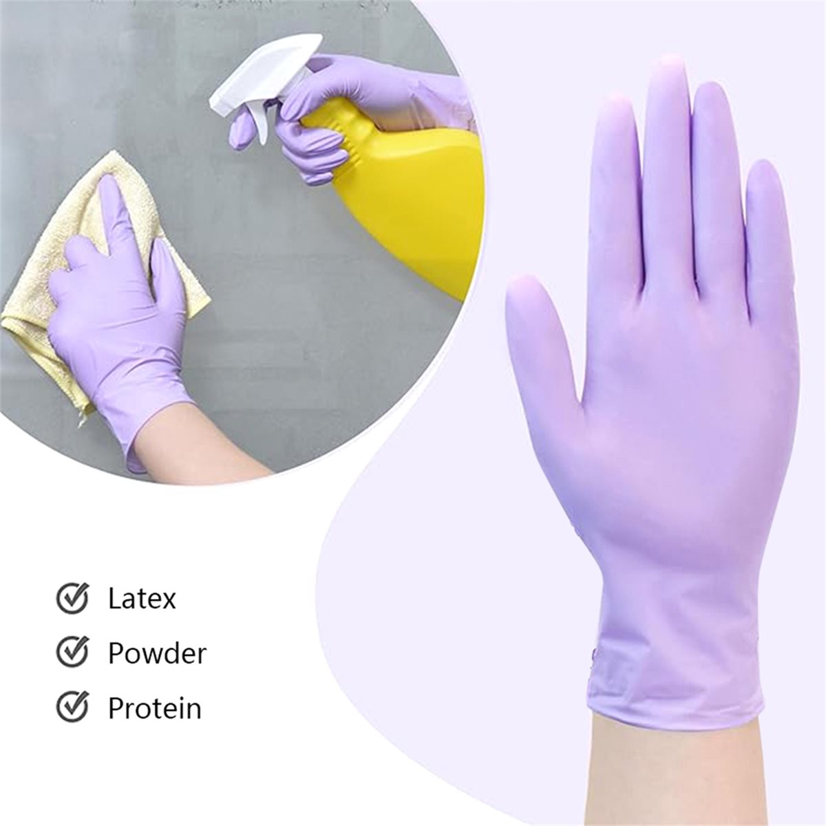 High Quality 100pcs Nitrile Ex - Exam Glove Nitrile review and price